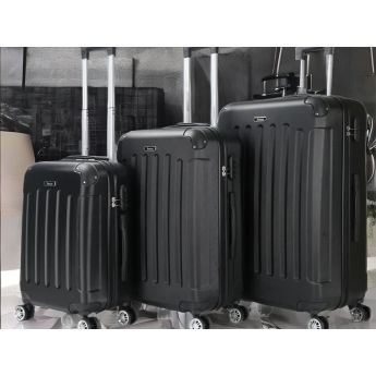 GM Luggage Set 3pcs Black - комплект куфари