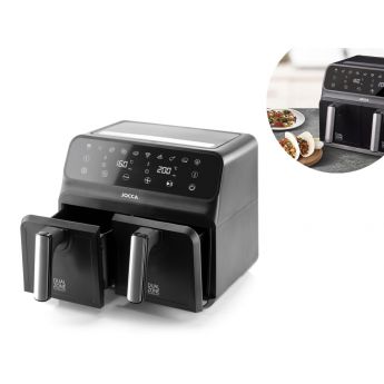 Jocca Double Digital Air Fryer - фритюрник с горещ въздух и 2 кошници