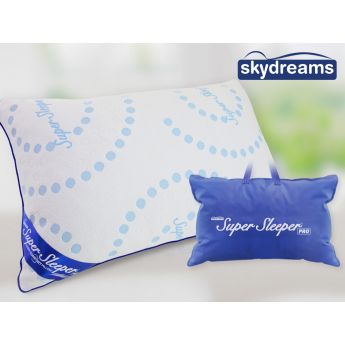 SkyDreams Super Sleeper Pro - регулируема мемори възглавница лято/зима