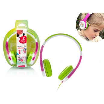 GoGen Headphones Maxipes Pink - детски слушалки