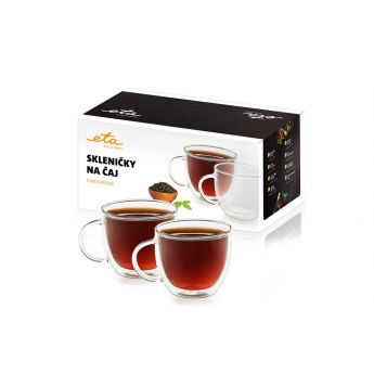 ETA Set of Теа Glasses - чаши за чай с двойно дъно 2 бр.
