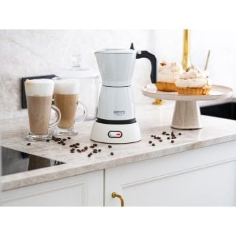 Camry Electric Moka Pot CR4415 White - електрическа кафеварка