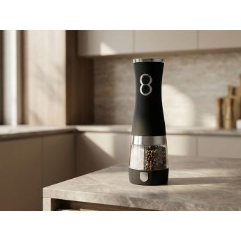 BH9647A-4B Matte Black Pepper & Salt Grinder- мелничка за подправки