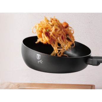 BerlingerHaus BH8176 Matte Black Flip Frypan - тиган за паста 26см