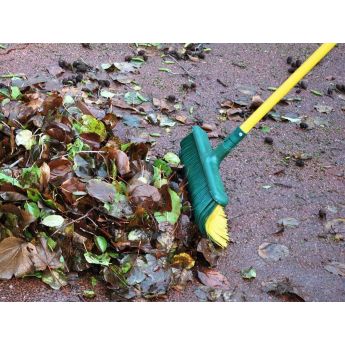 GardiREX Claw Broom 45cm - градинска метла с телескопична дръжка