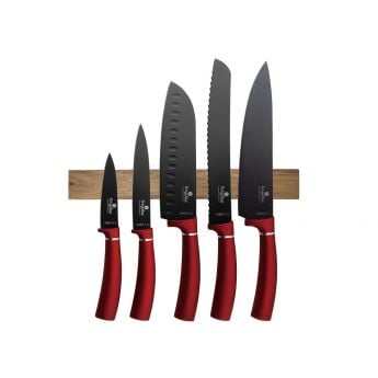 BerlingerHaus BH2886 Knife Set - сет ножове с магнитна стойка 6 части