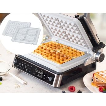 Genius Chef Contact Grill Waffle Plate - плочи за гофрети 2 бр