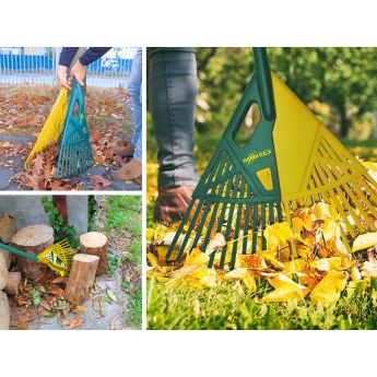 GardiREX Leaf Rake - гребло за листа с телескопична дръжка