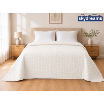 White SkyDreams Signature Collection Bed Cover 140/200 - шалте