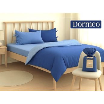 Dormeo Essentials Bedding Set 200/200- двуцветен спален комплект син