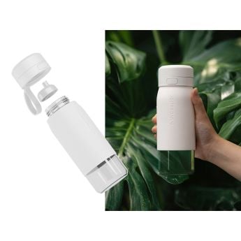 B2 Filter Bottle White 500ml - стъклена бутилка за филтрирана вода