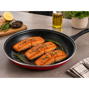 Vitrinor Cerise Frypan 28 cm - стоманен тиган с емайлирано покритие