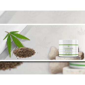 Cannaxine Cream - крем с успокояващ ефект с екстракт от конопено масло