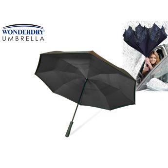 Wonderdry Umbrella Automatic Black - бързосъхнещ автоматичен чадър