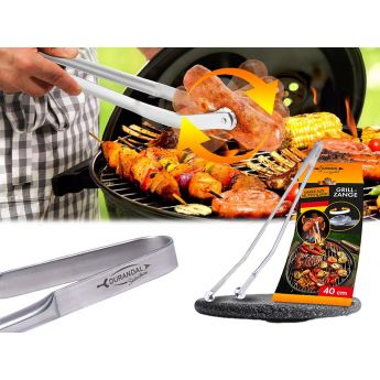 Durandal Grill Tongs - щипки за барбекю от неръждаема стомана с колела
