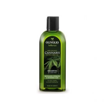 Olivolio Cannabis Shampoo All Hair Types - шампоан за коса