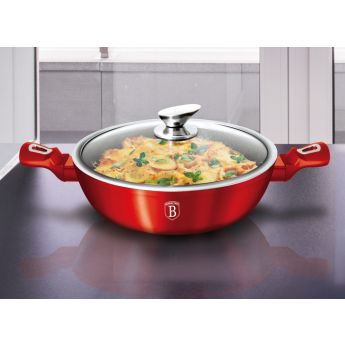 BerlingerHaus BH1263 Burgundy Casserole - тенджера 28 см