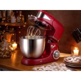 Royalty Line Kitchen Machine Red PKM1600 - кухненски робот 