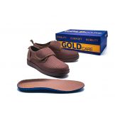Gold Care Brown - анатомични обувки с мемори стелка