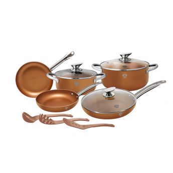 Blaumann BL3342 Le Chef Cookware Set- комплект медни съдове за готвене