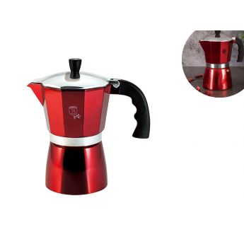 BH8563 Burgundy Coffee Maker - кафеварка за 6 чаши