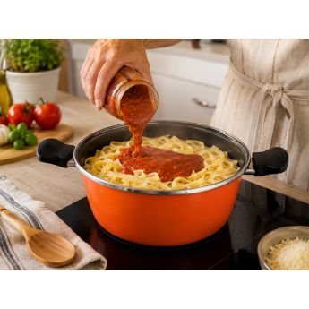 Vitrinor Valencia 21 Stewpot 24 cm -дълбока тенджера със стъклен капак