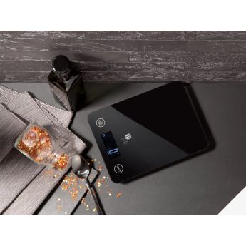 BH9365 Matte Black Kitchen Scale - кухненска везна