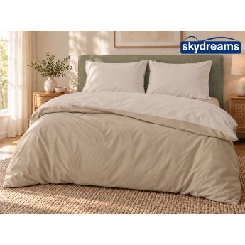 Cappuchino/Beige Skydreams двоен спален комплект 4 части