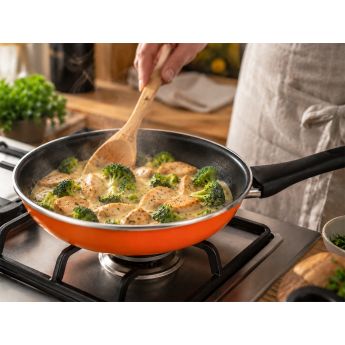 Vitrinor Valencia 21 Frypan 24 cm - тиган от емайлирана стомана
