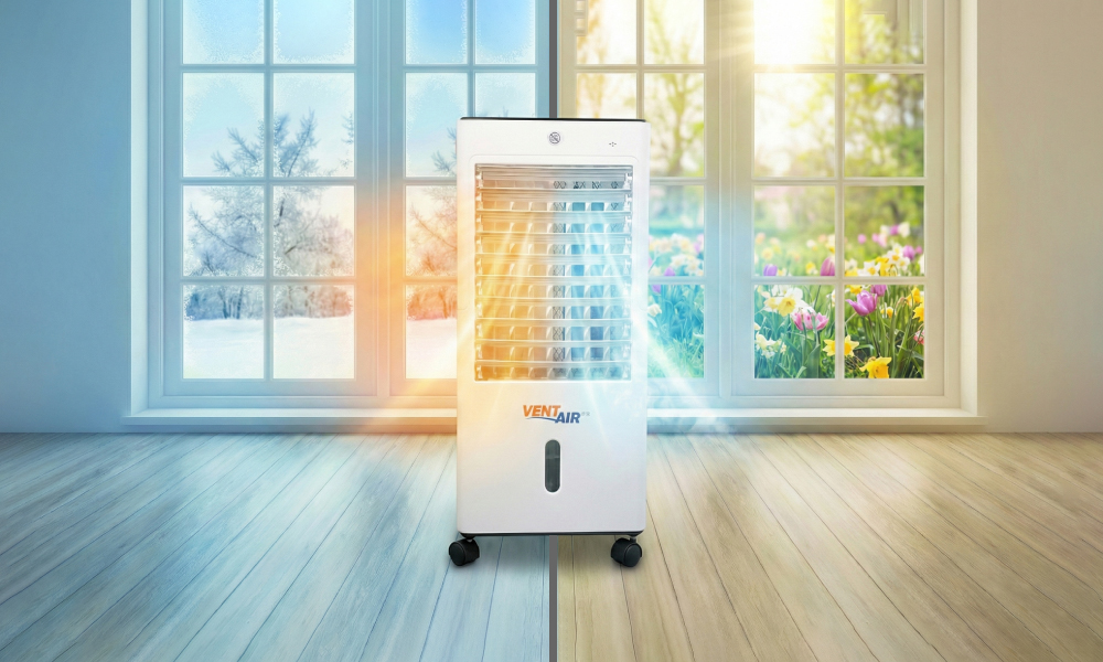 Променливите температури през пролетта: Как една мобилна система за отопление и охлаждане решава проблема?